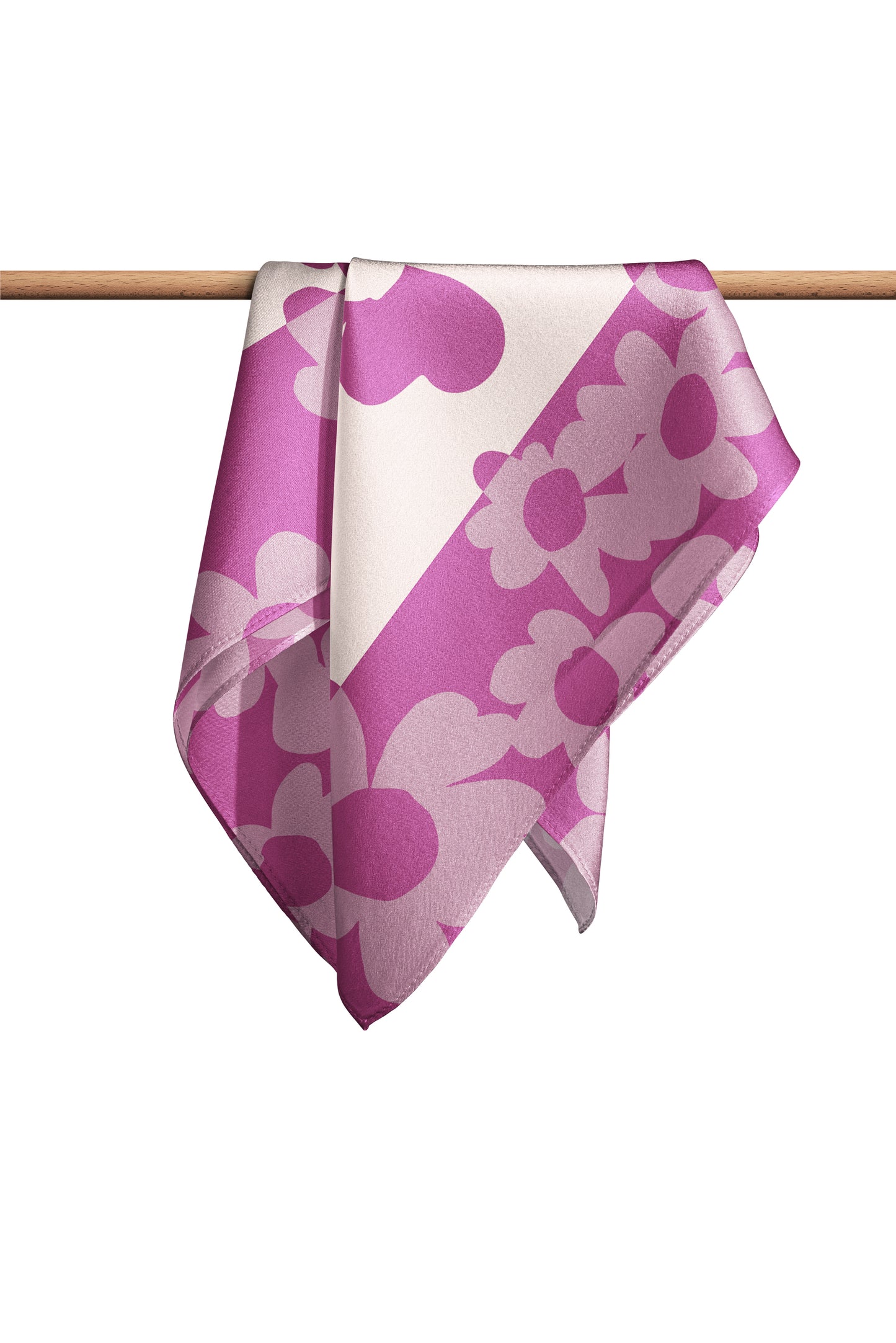 Pañuelo ECLIPSE FLORAL | Morado