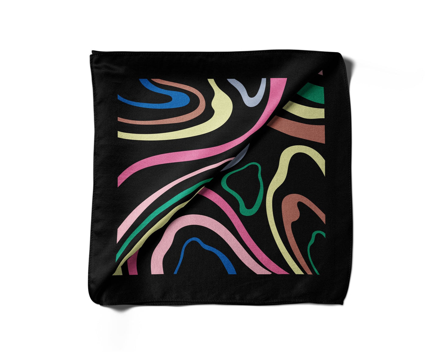 Pañuelo PSICODELIA | Negro