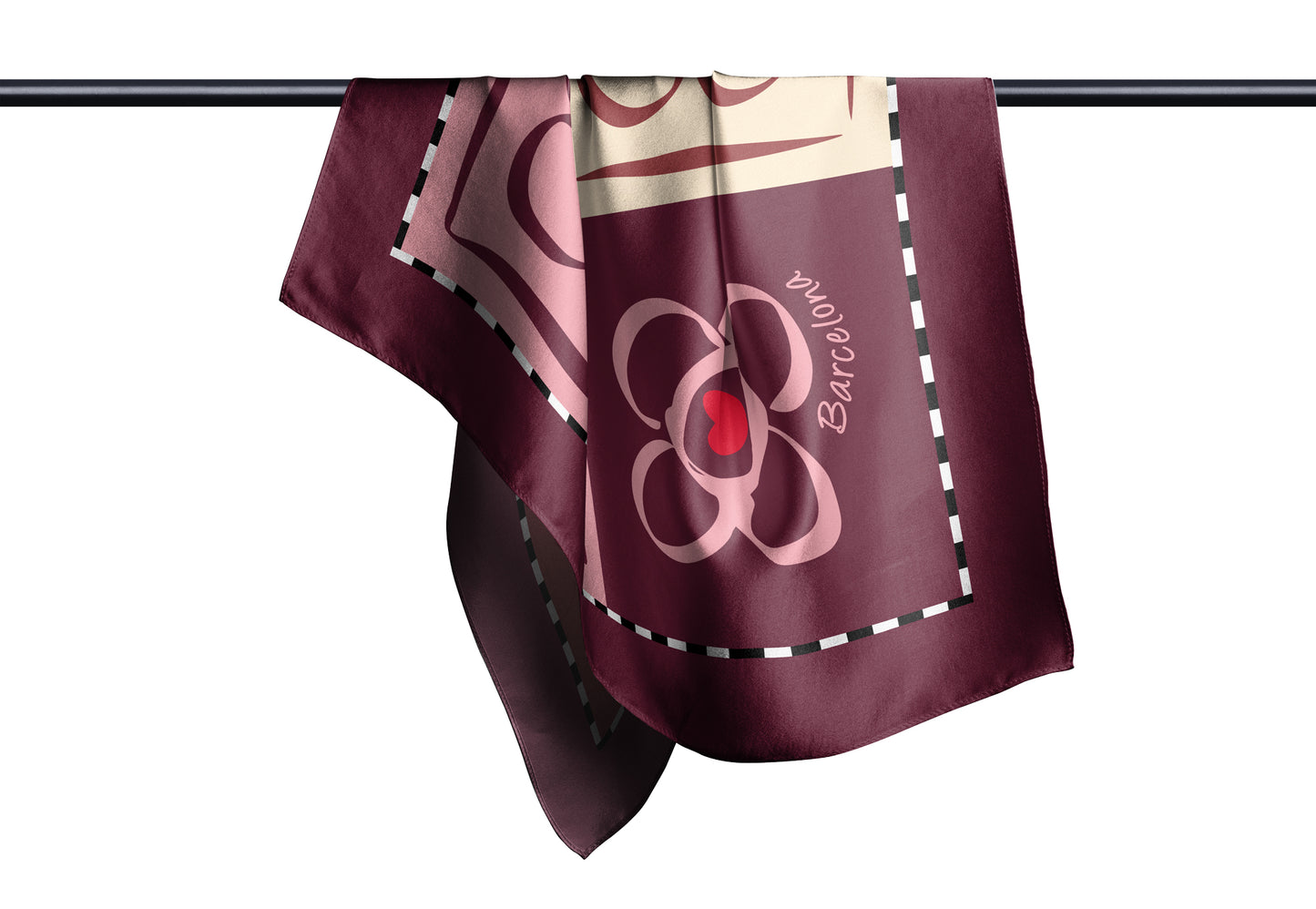 Pañuelo PANOT BARCELONA | Burdeos