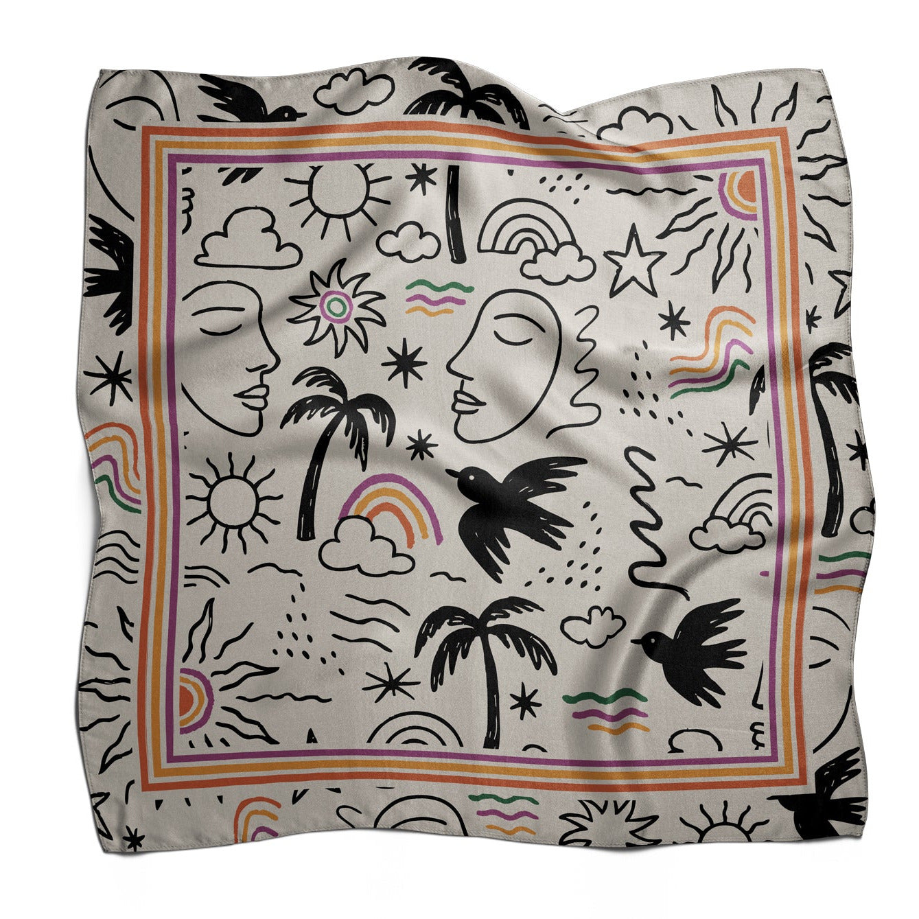 Pañuelo SOLARA| Tiza