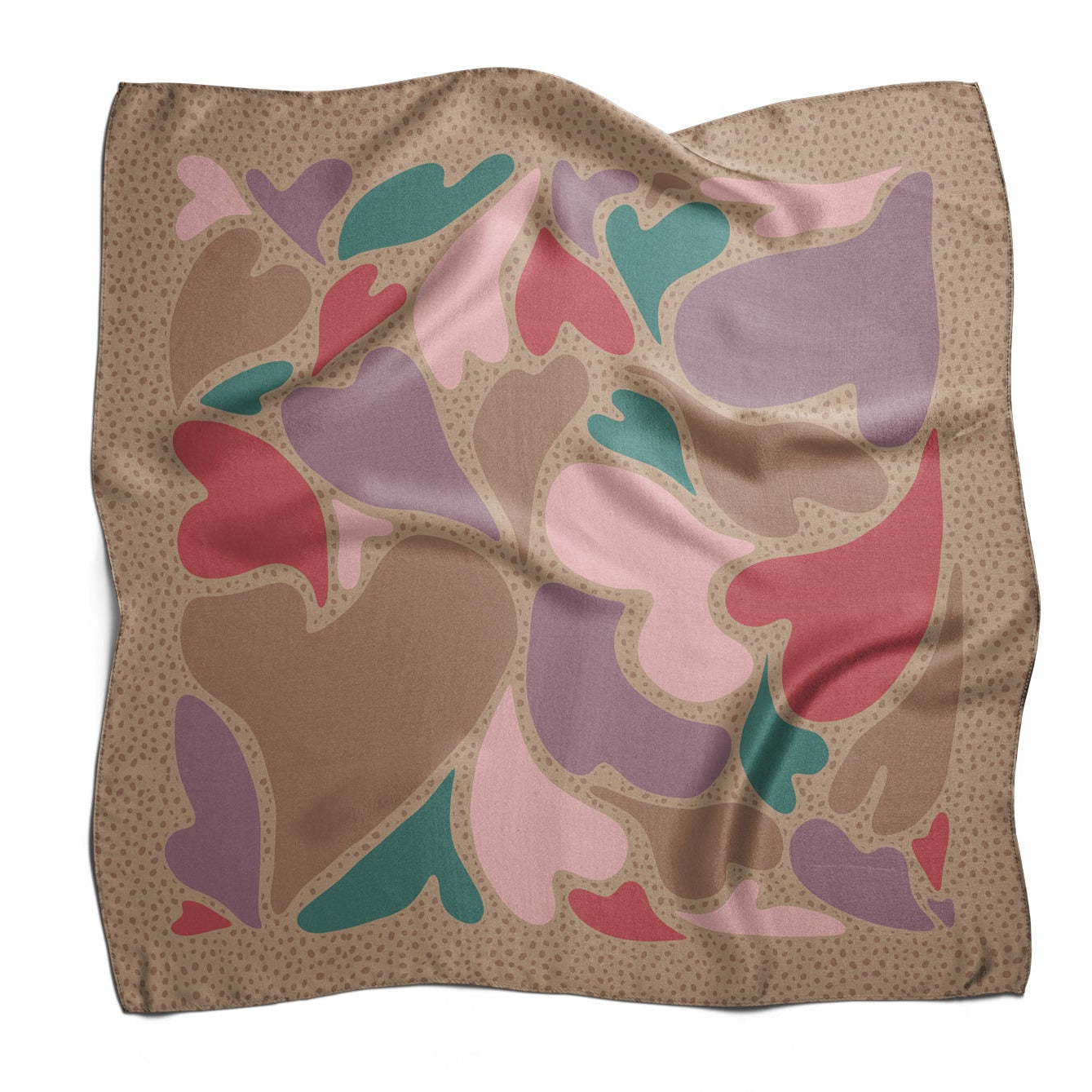 Pañuelo CORAZÓN DANZANTE | Beige