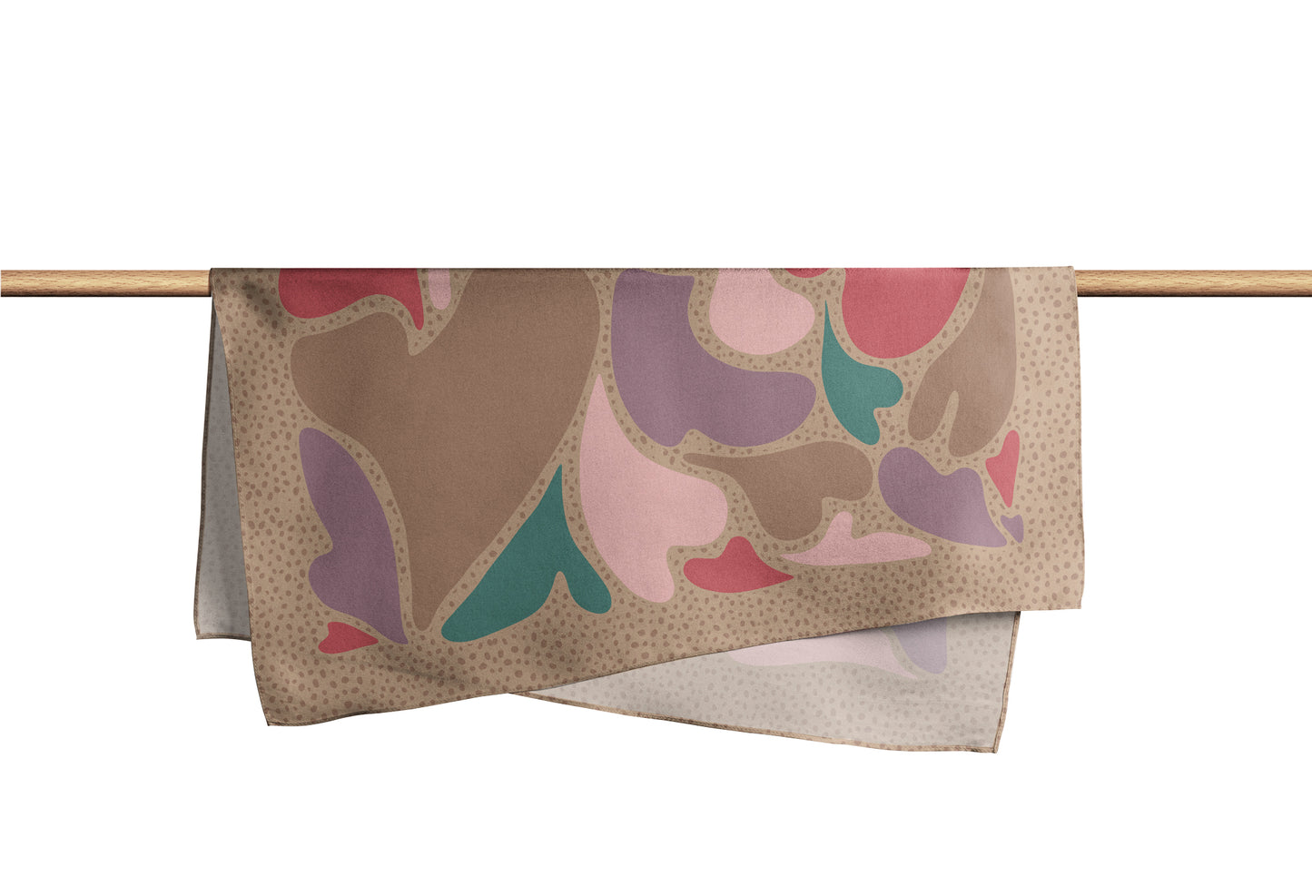 Pañuelo CORAZÓN DANZANTE | Beige