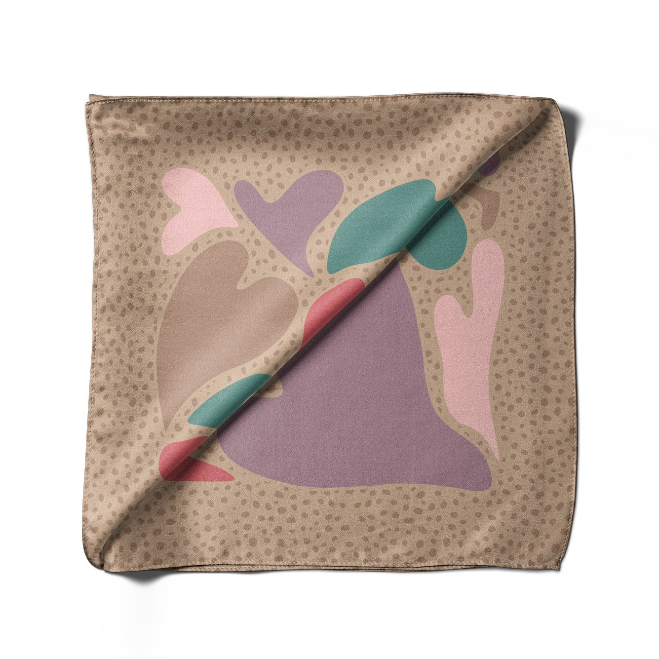 Pañuelo CORAZÓN DANZANTE | Beige