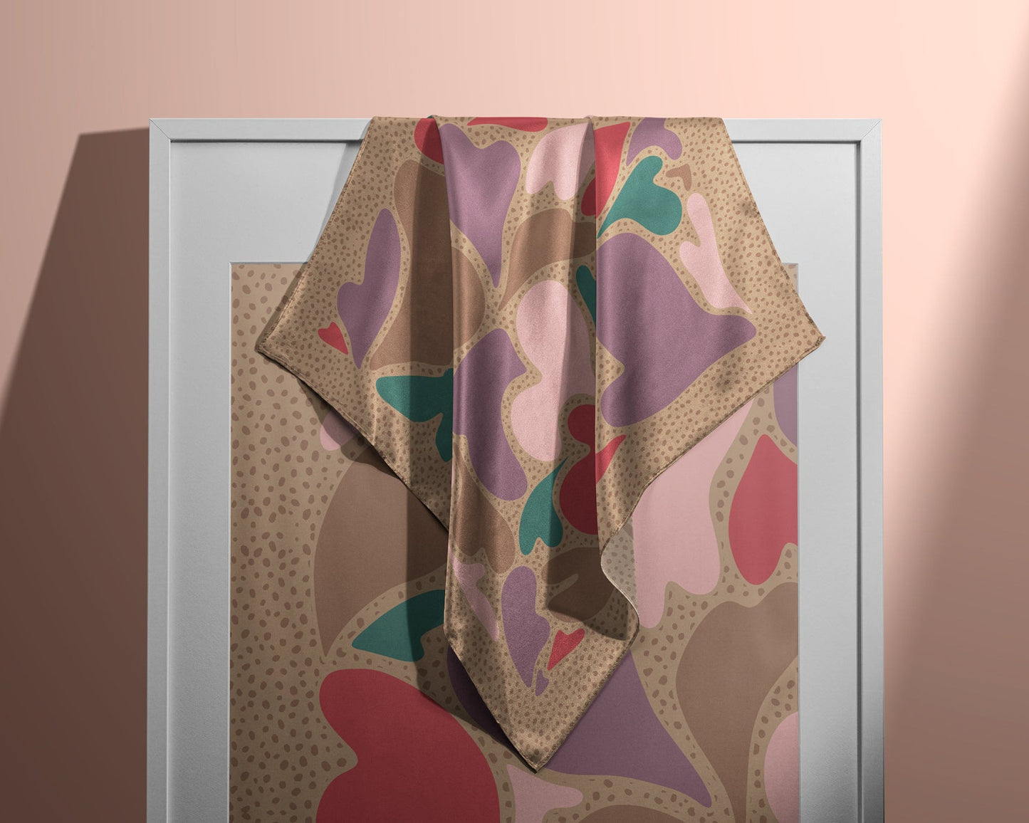 Pañuelo CORAZÓN DANZANTE | Beige