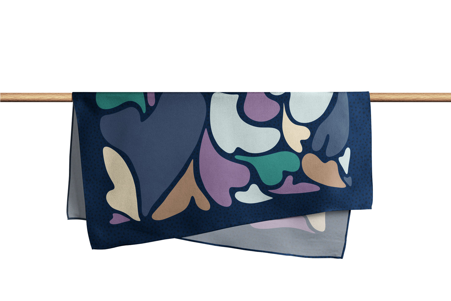 Pañuelo CORAZÓN DANZANTE | Azul