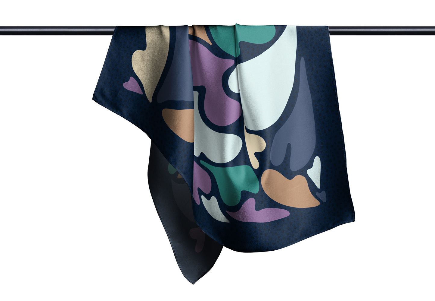 Pañuelo CORAZÓN DANZANTE | Azul