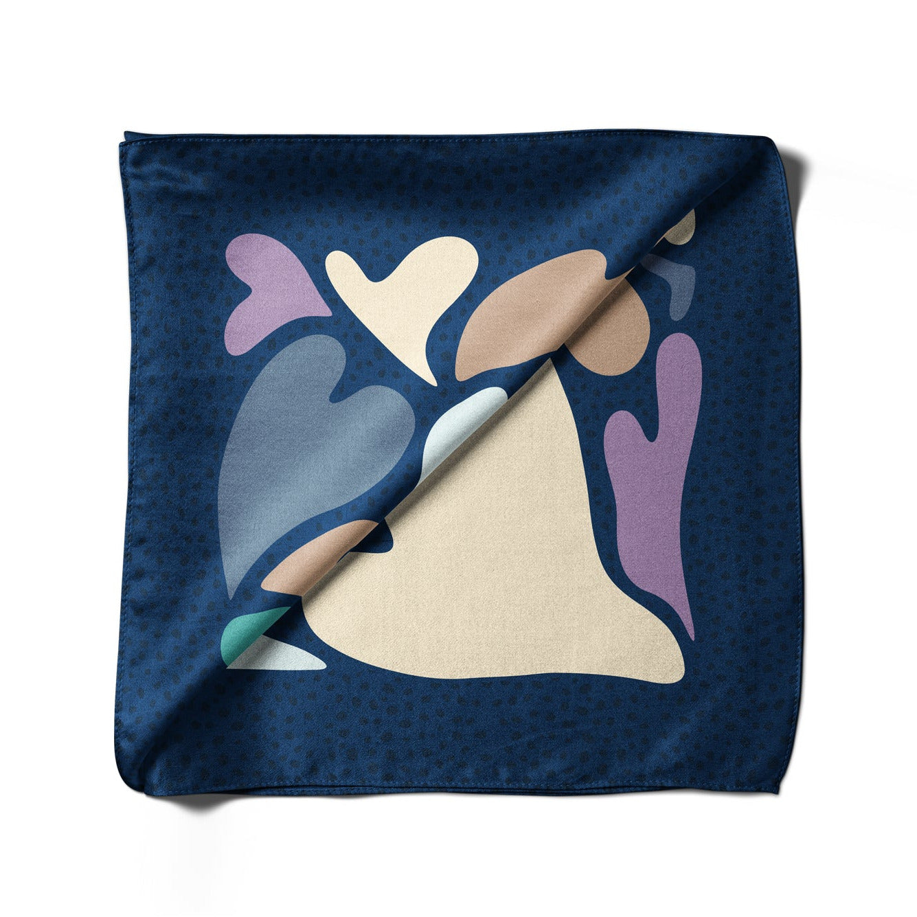 Pañuelo CORAZÓN DANZANTE | Azul