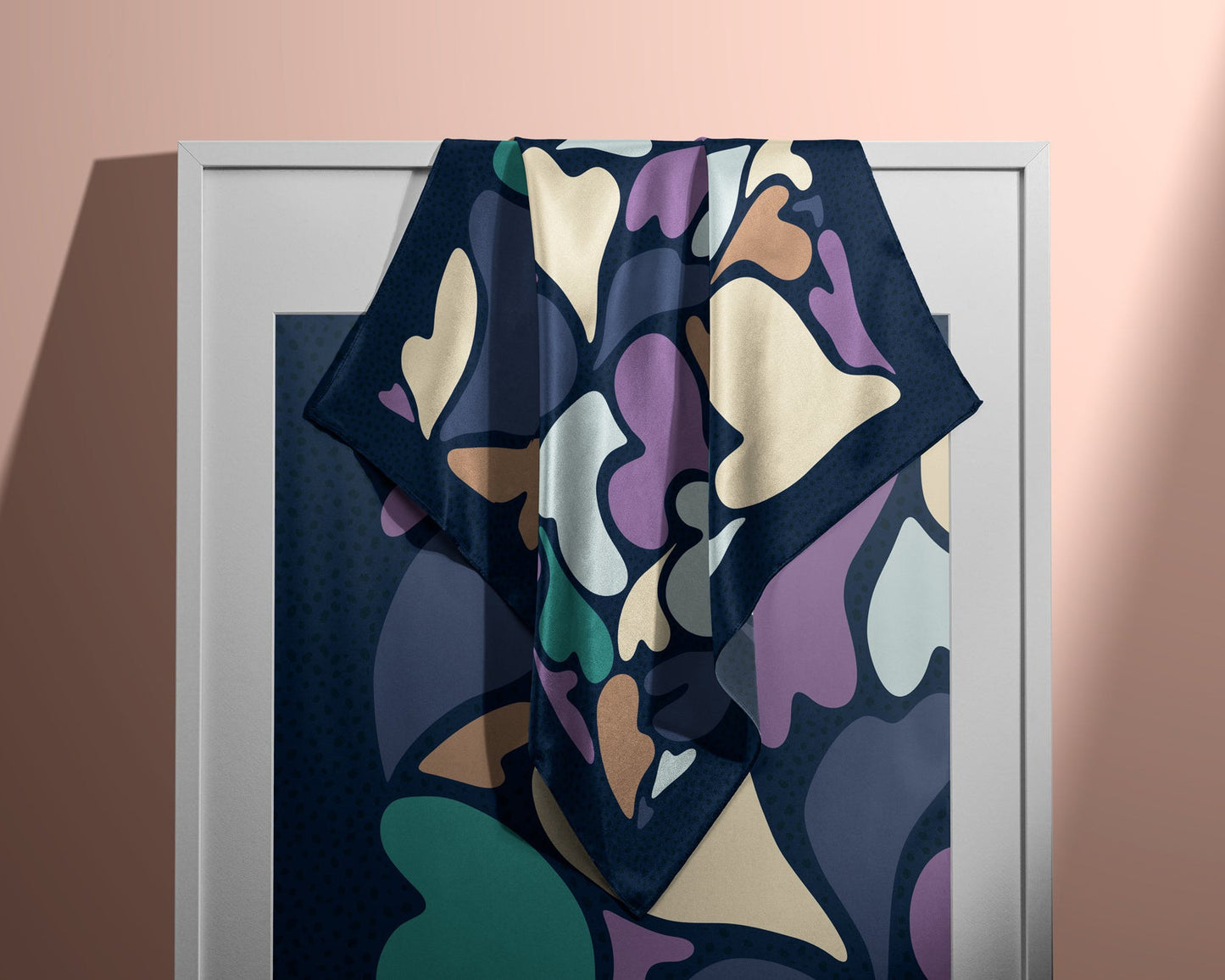 Pañuelo CORAZÓN DANZANTE | Azul