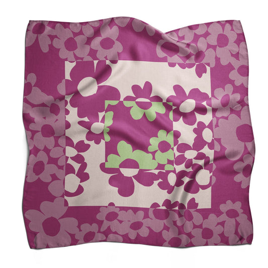 Pañuelo ECLIPSE FLORAL | Morado