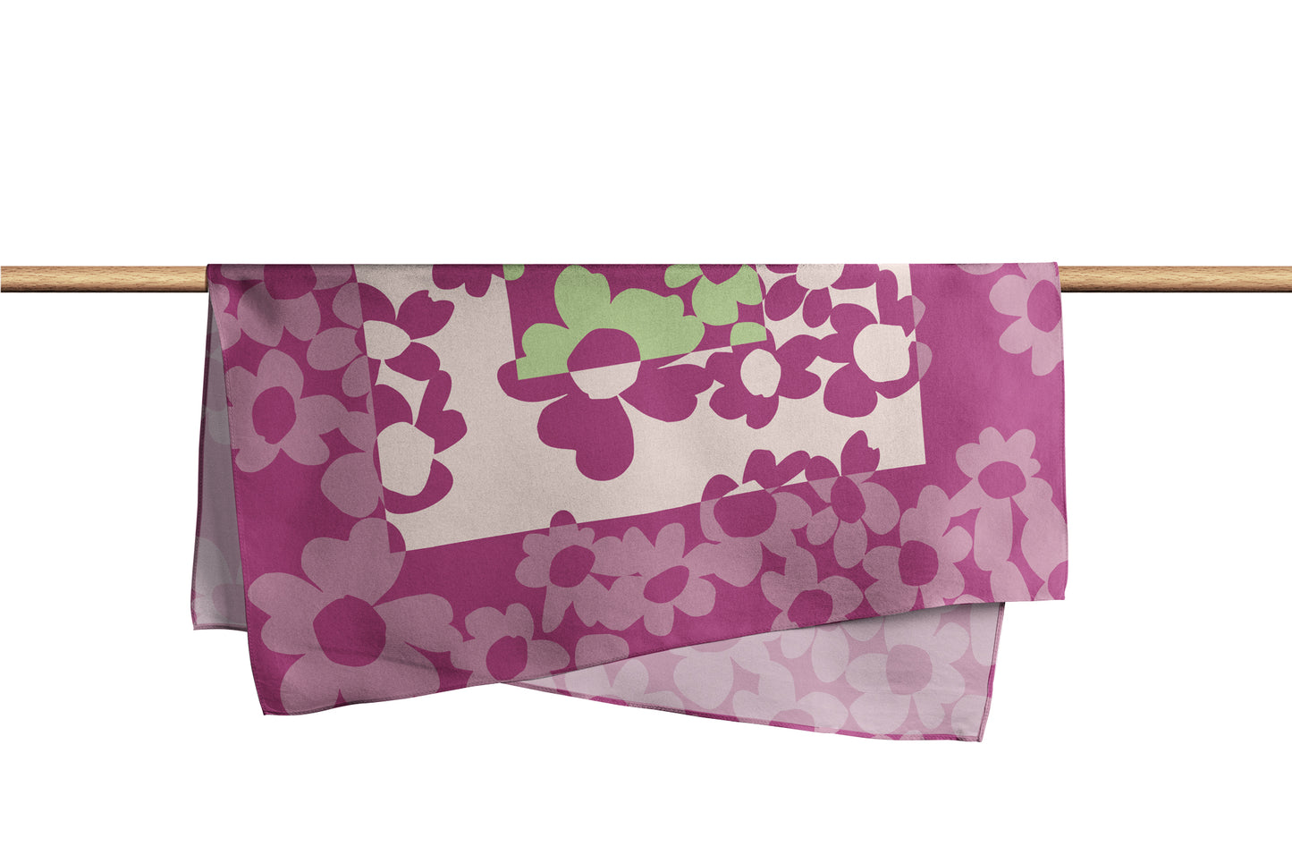 Pañuelo ECLIPSE FLORAL | Morado