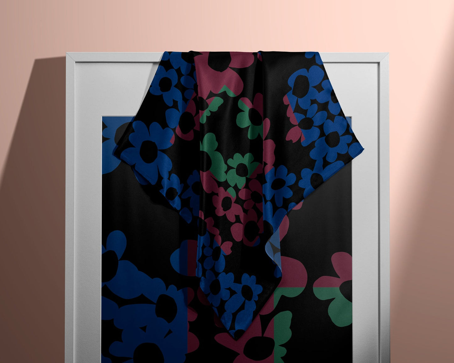 Pañuelo ECLIPSE FLORAL | Azul