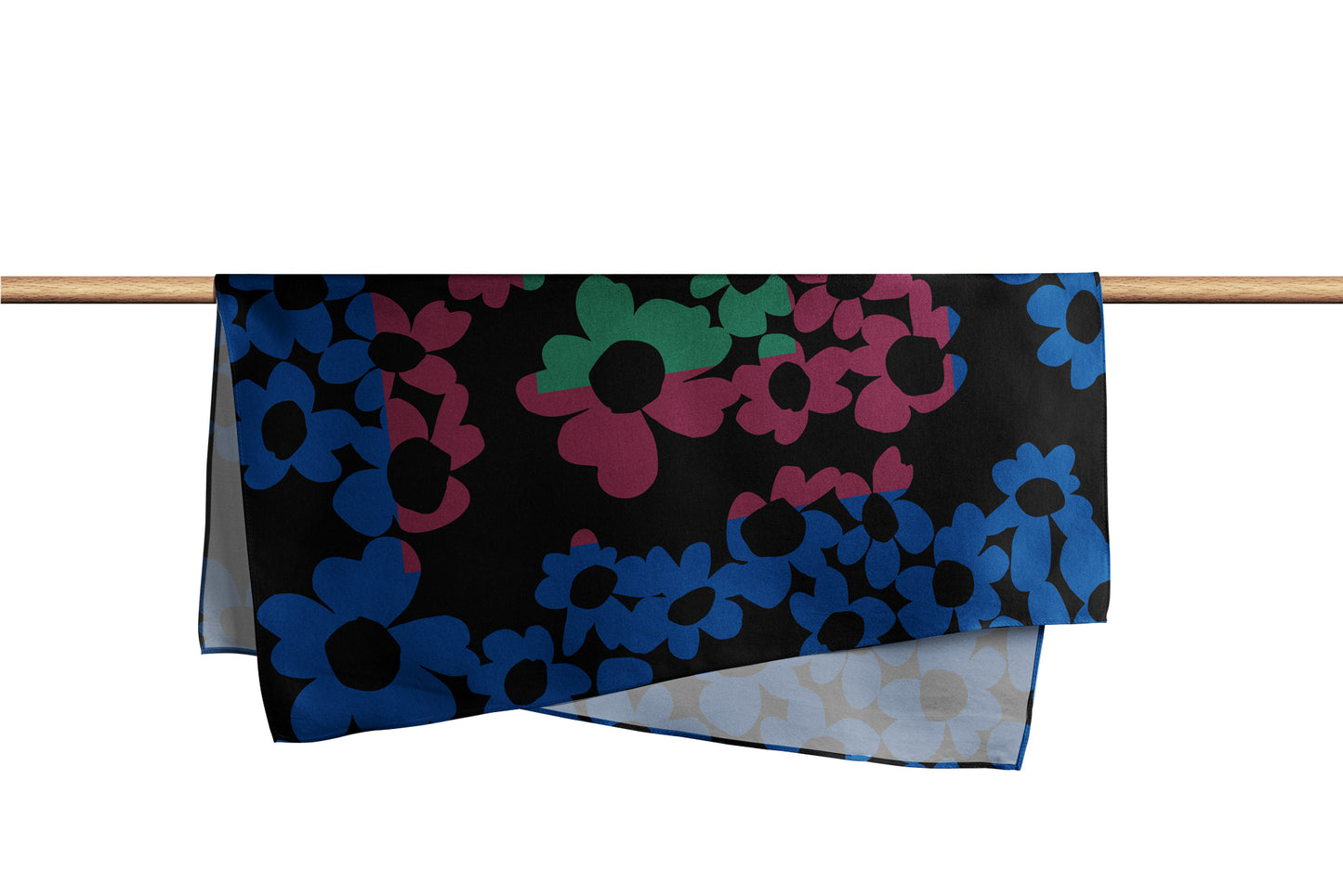 Pañuelo ECLIPSE FLORAL | Azul