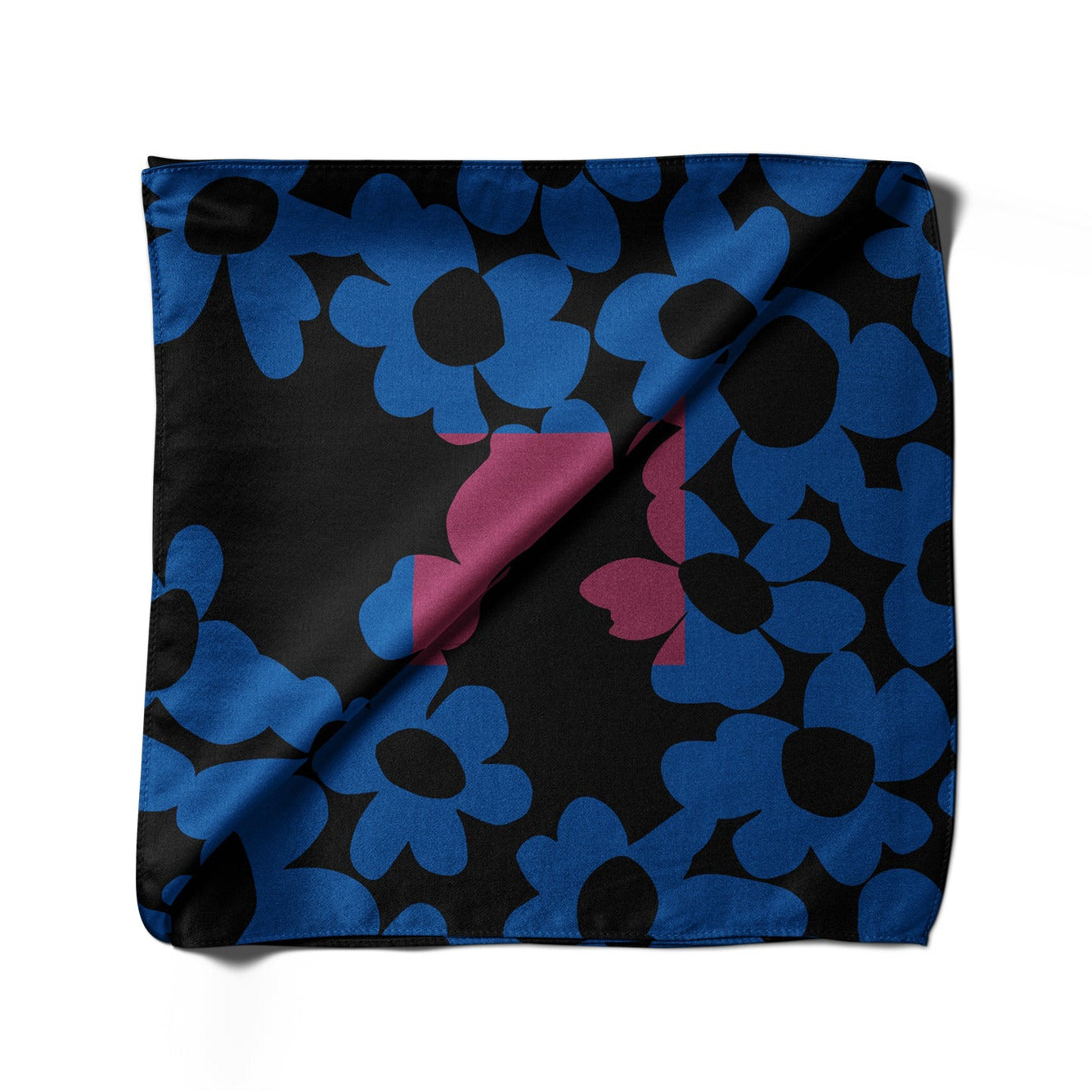 Pañuelo ECLIPSE FLORAL | Azul