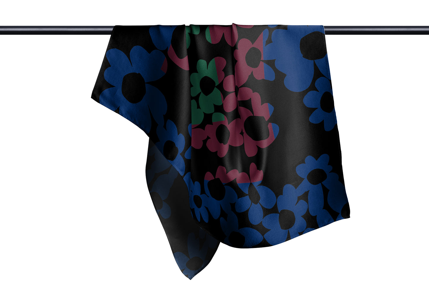 Pañuelo ECLIPSE FLORAL | Azul