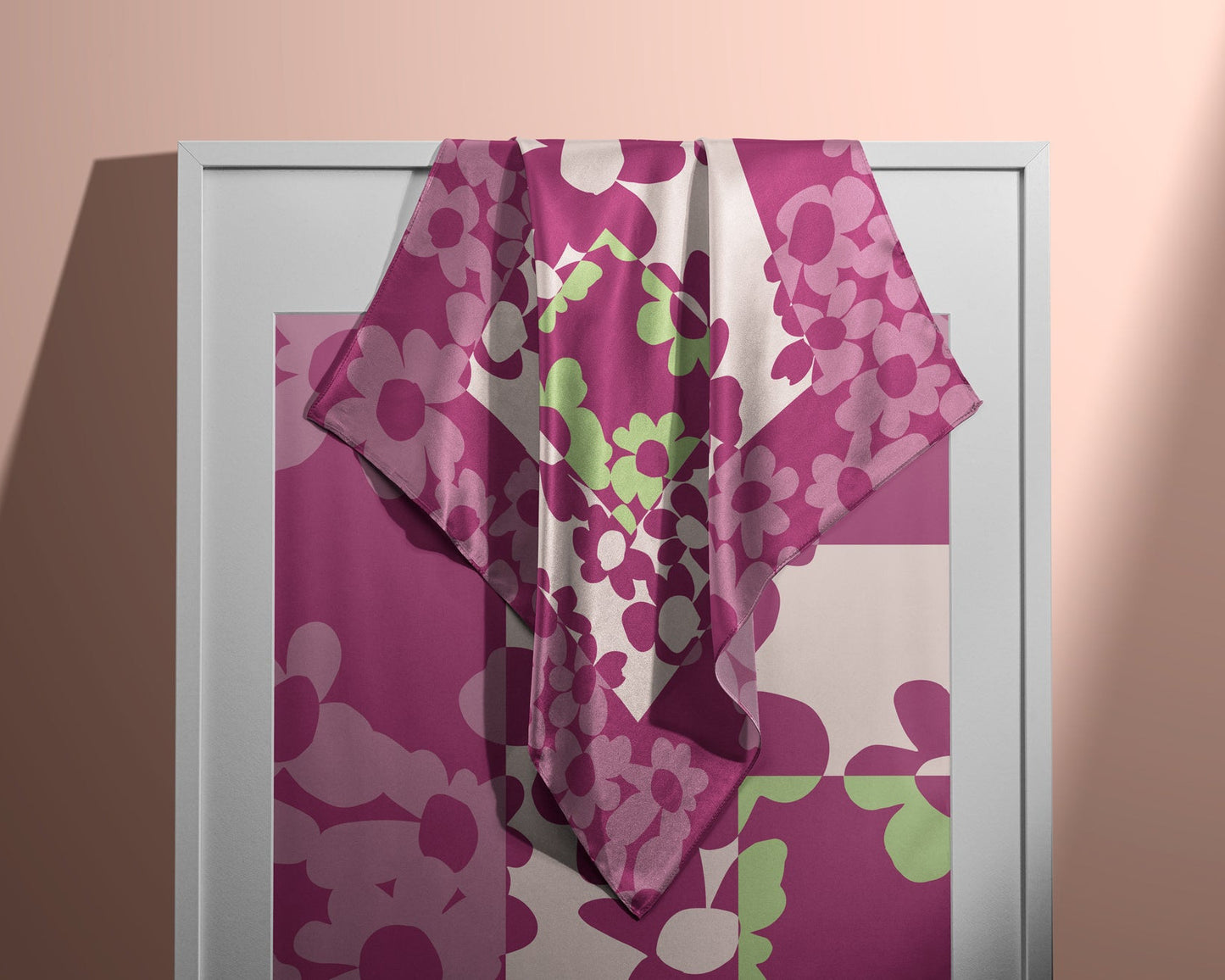 Pañuelo ECLIPSE FLORAL | Morado