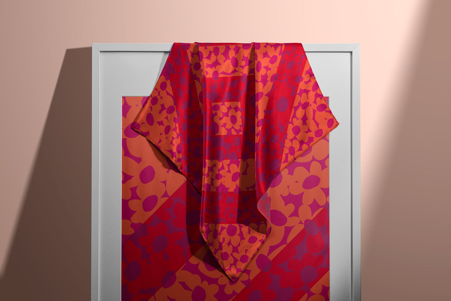 Pañuelo FLORALIA | Fucsia