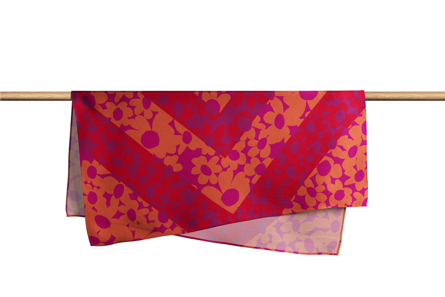 Pañuelo FLORALIA | Fucsia