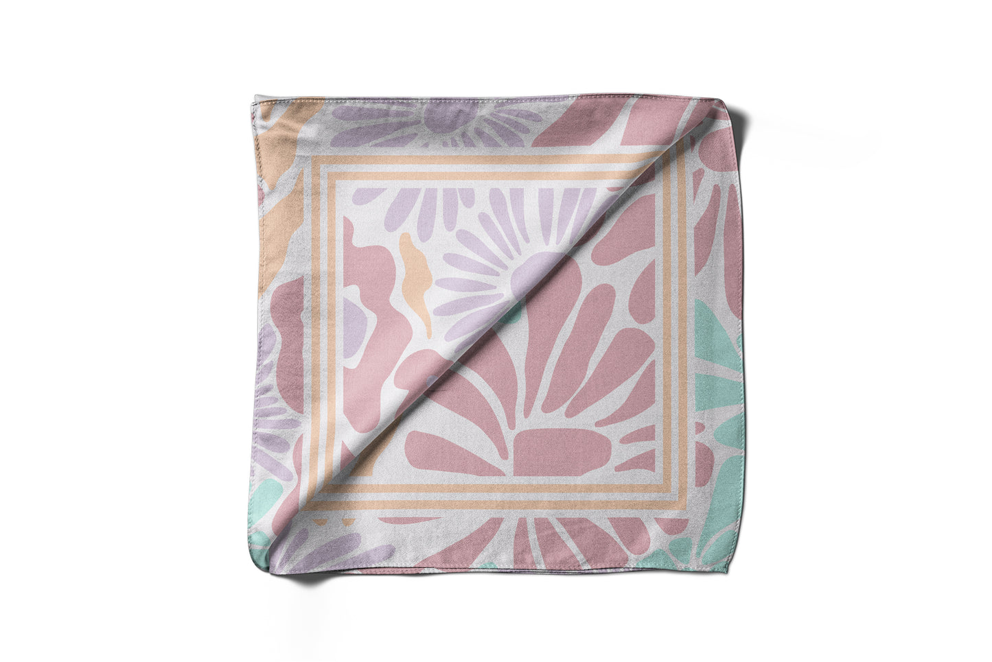 Pañuelo LET YOURSELF BLOOM | Blanco roto