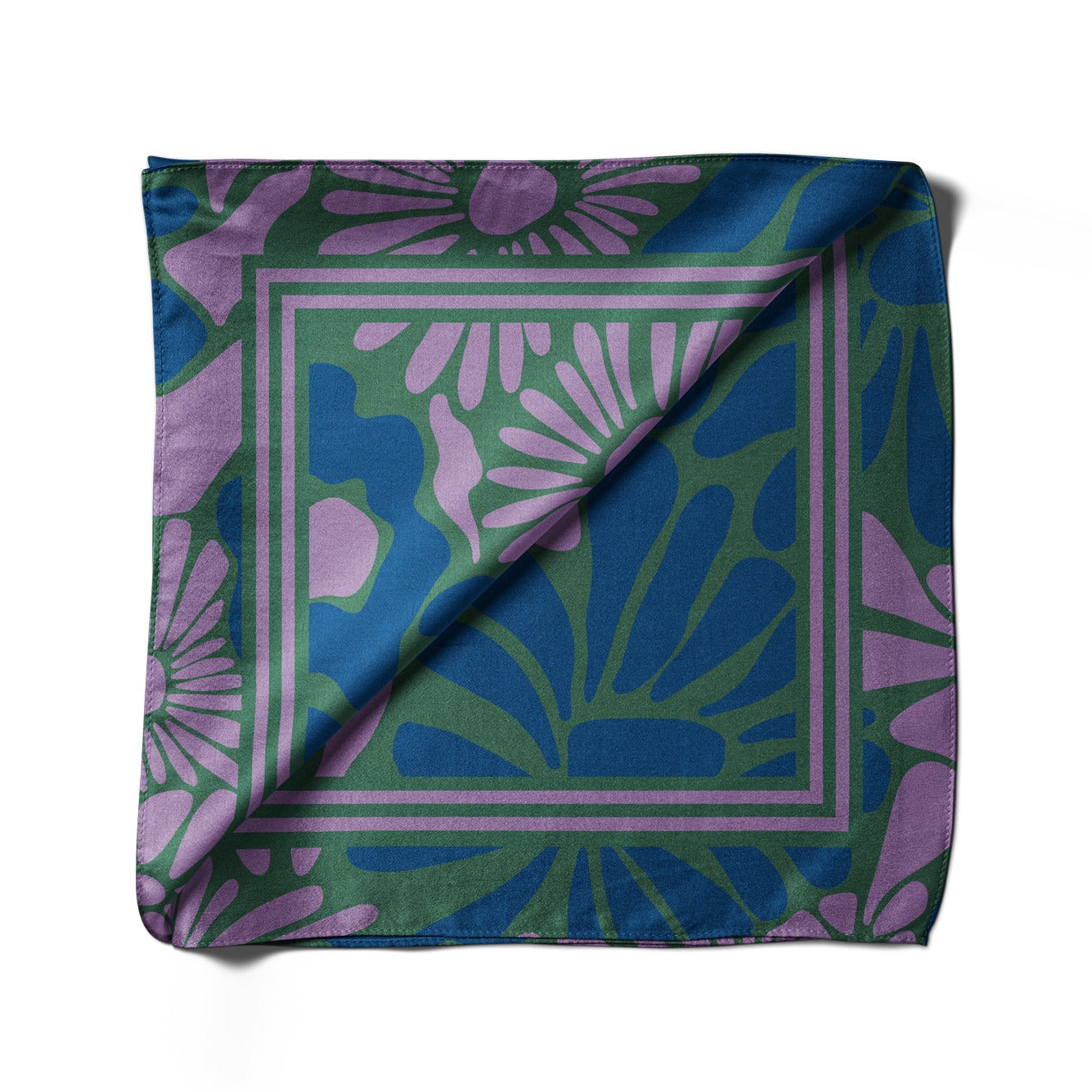 Pañuelo LET YOURSELF BLOOM | Verde