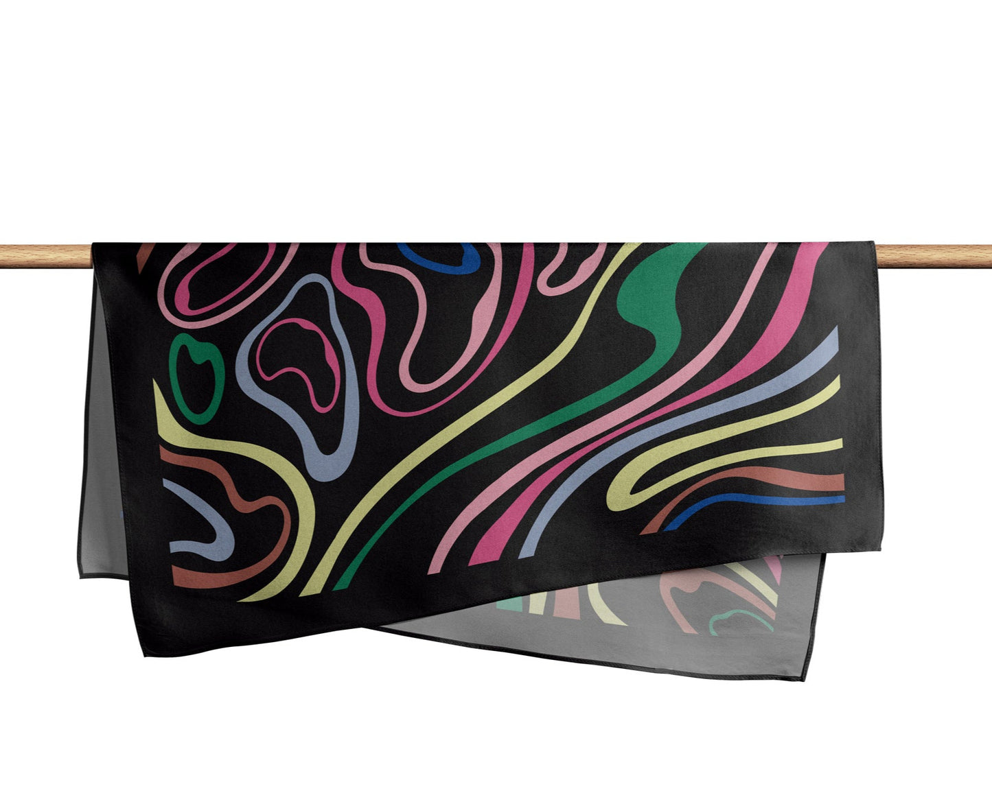 Pañuelo PSICODELIA | Negro