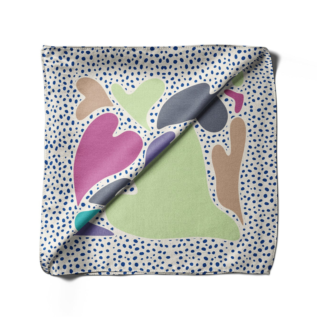 Pañuelo CORAZÓN DANZANTE | Creme